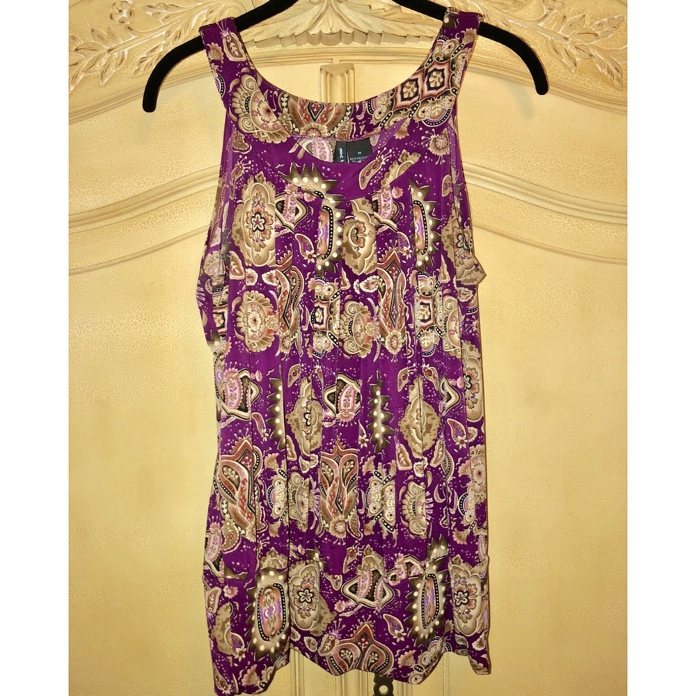 Colorful Blouson Top